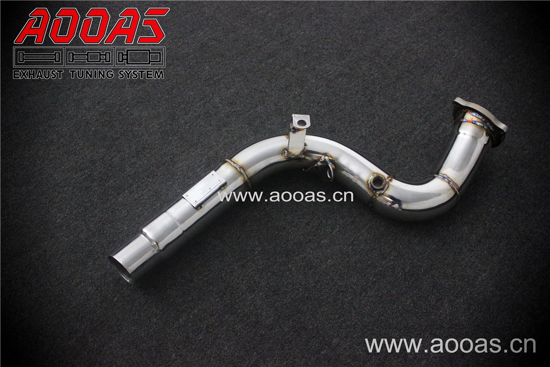2012-2013 Jaguar XF 2.0T All SS304 / Cat (With Cat) Downpipe